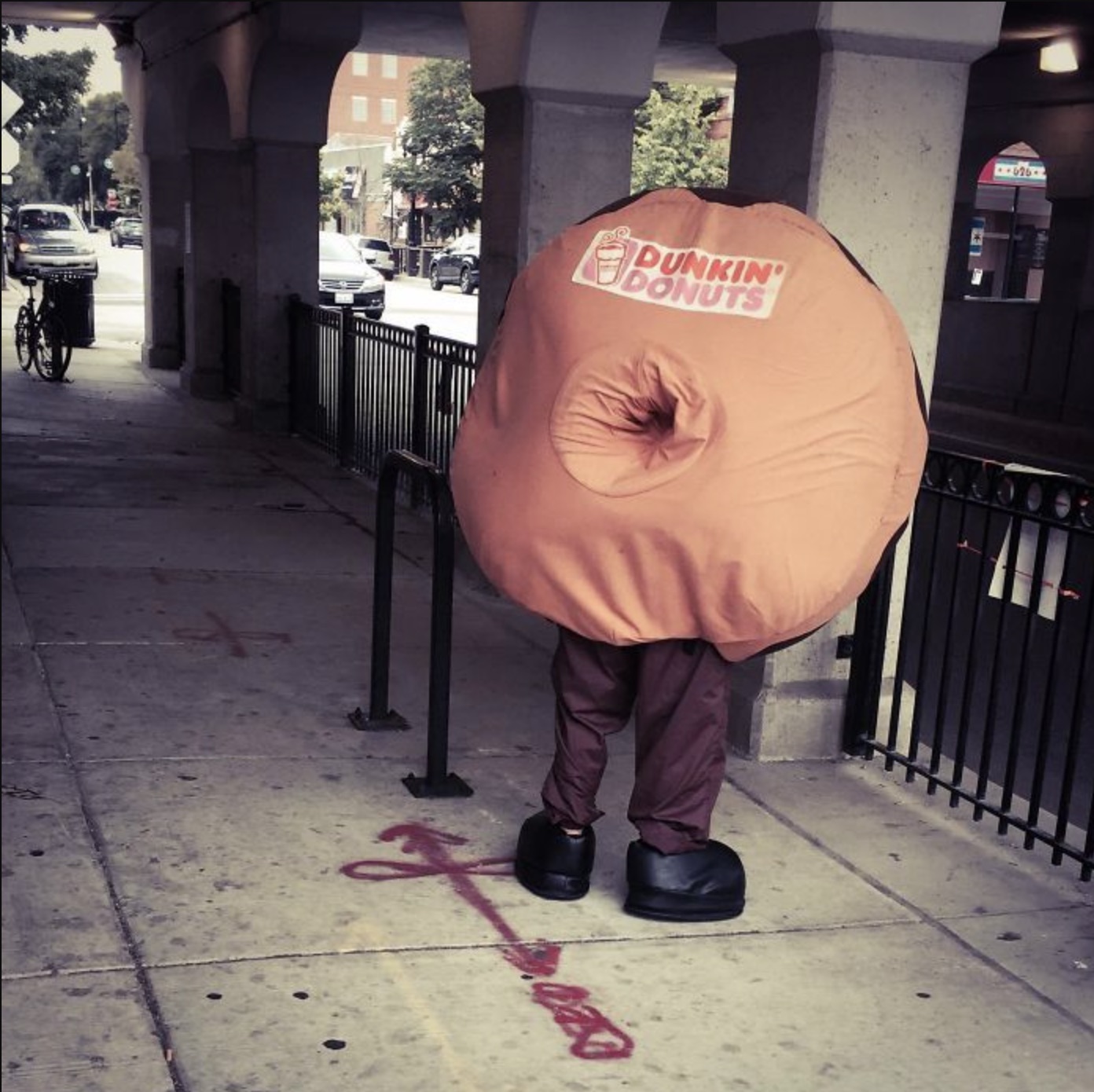 dunkin donut mascot - Dunkin' Donuts 1676